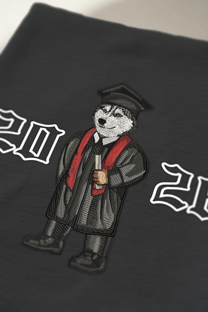 UConn Graduation 2026 Embroidered Crewneck