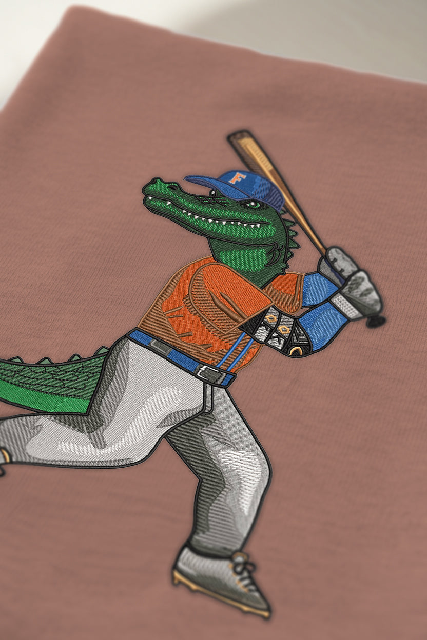 UF Baseball Embroidered Crewneck