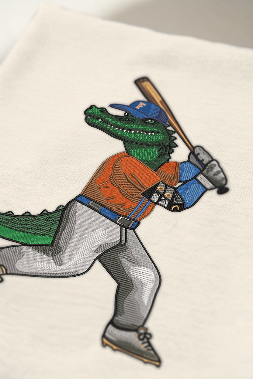 UF Baseball Embroidered Hoodie