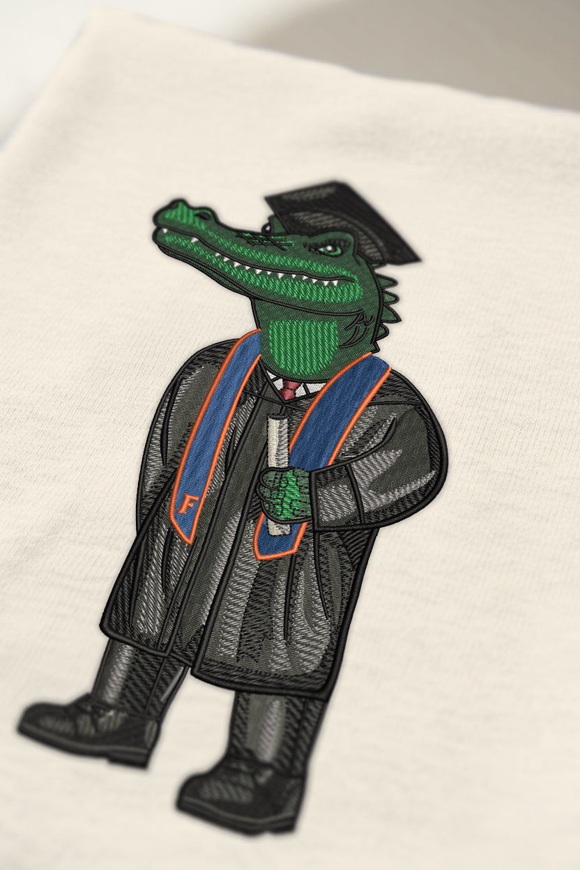 University of Florida Graduation Embroidered Crewneck