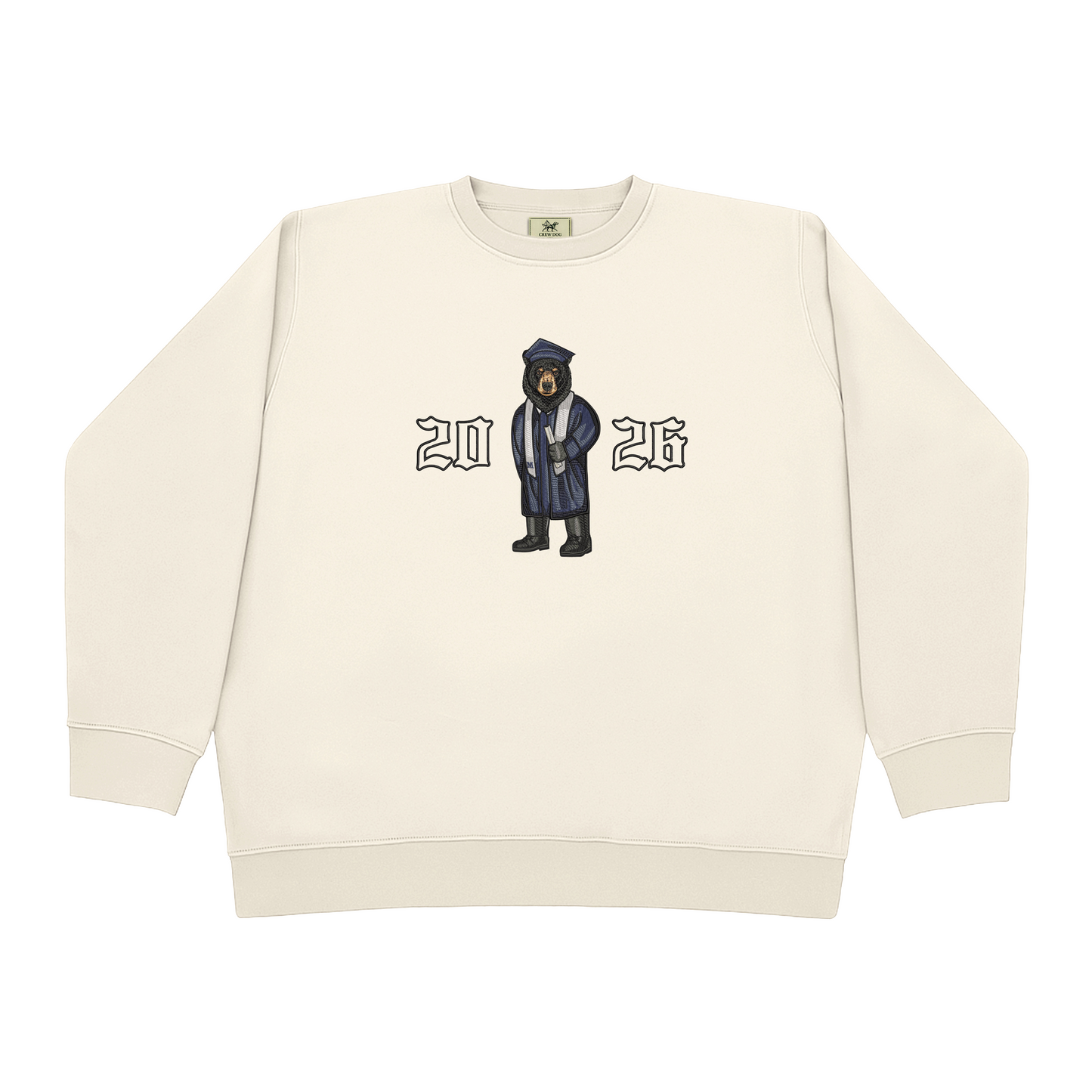 UMaine Graduation 2026 Embroidered Crewneck