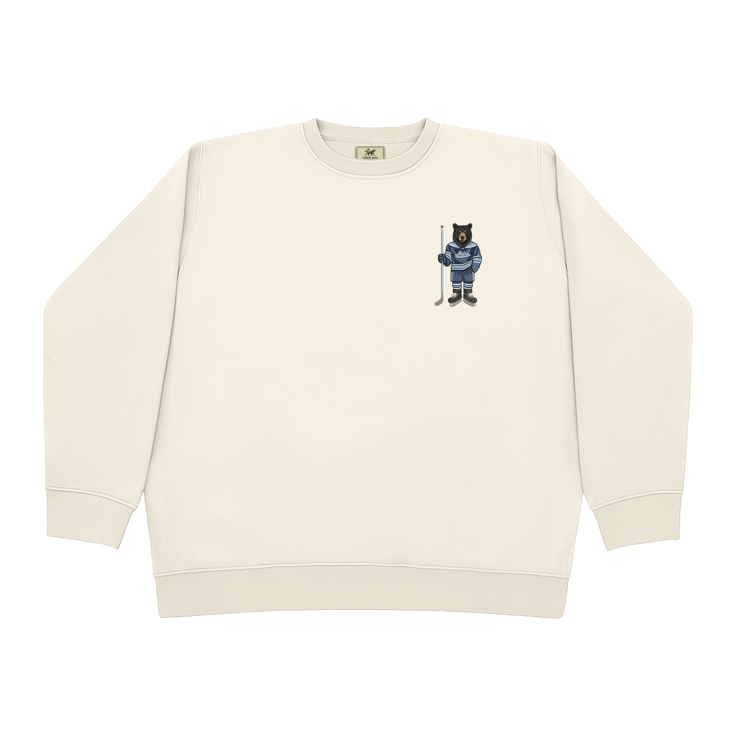 UMaine Ice Hockey Embroidered Crewneck