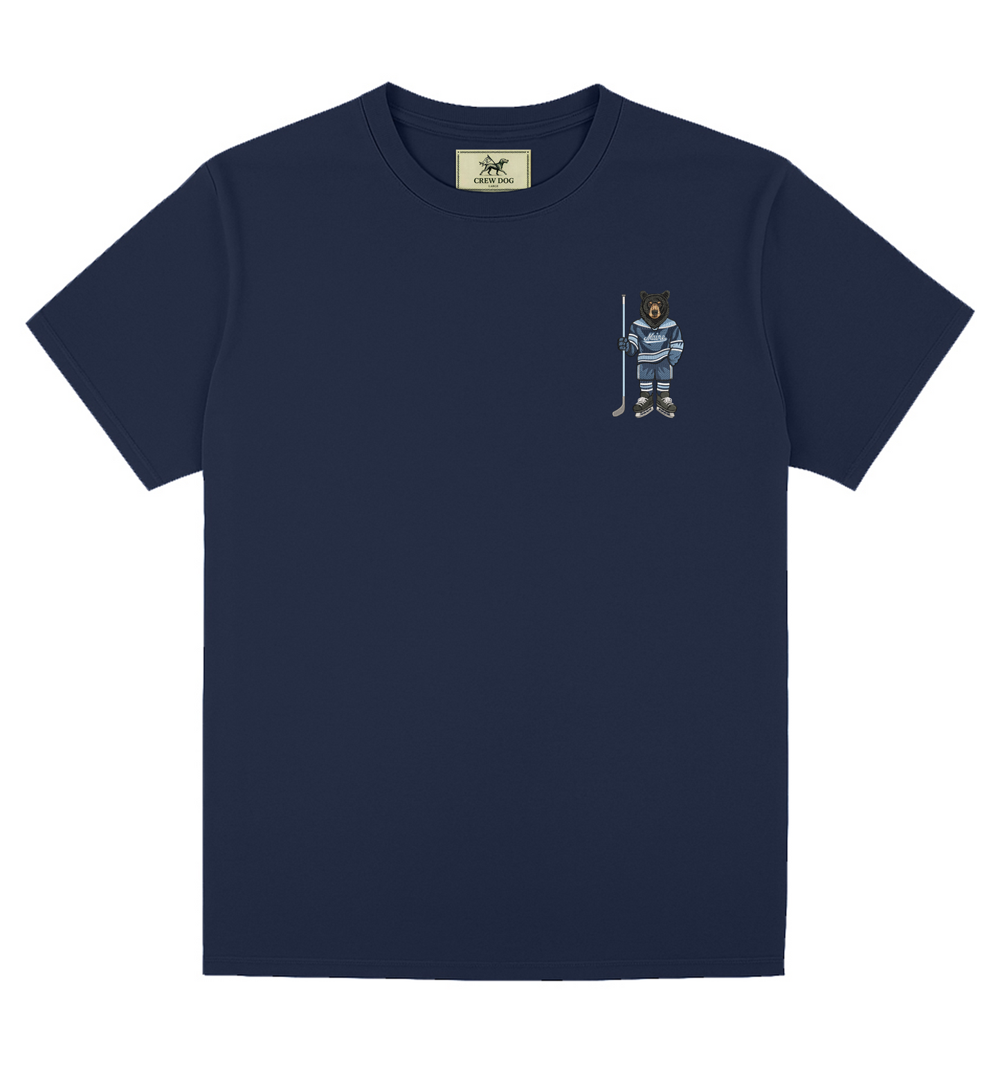 UMaine Ice Hockey Embroidered Tee
