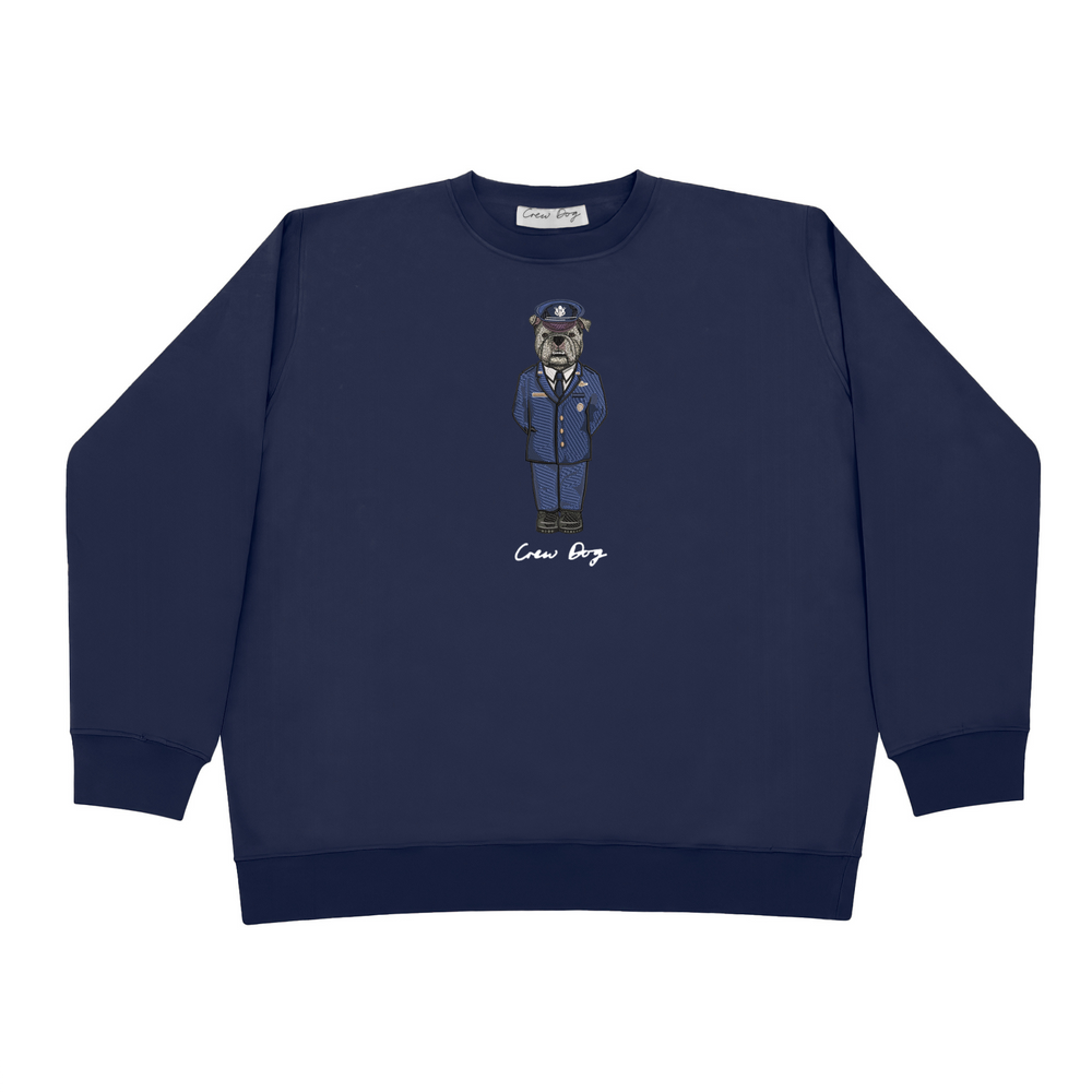 Air Force Service Dress Embroidered Crewneck