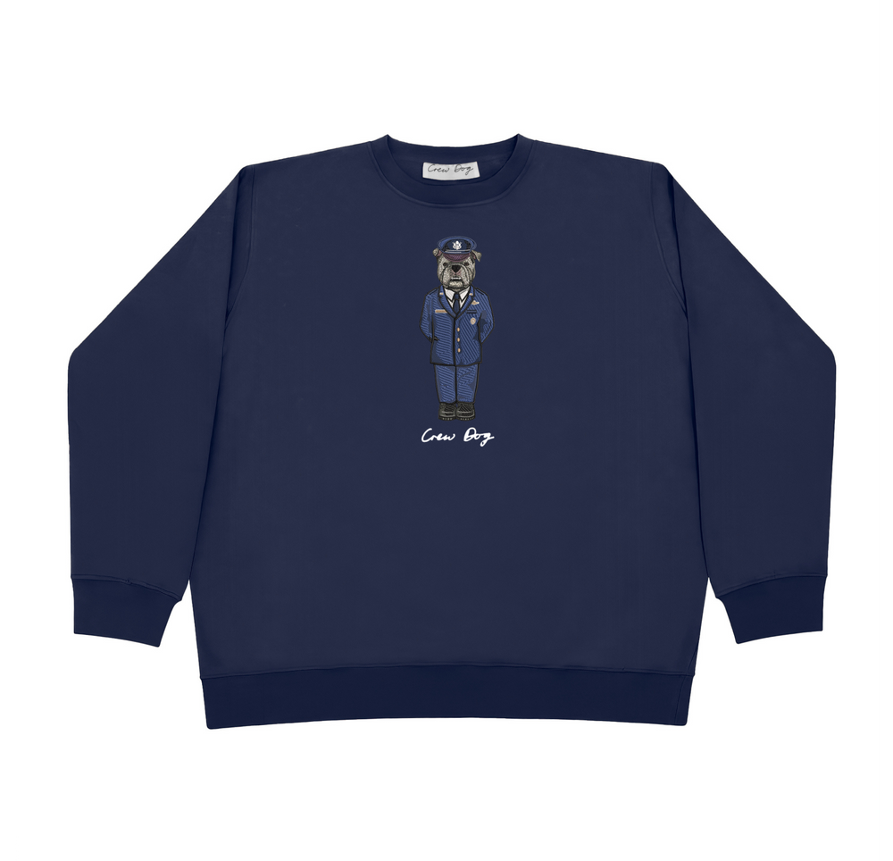 Air Force Service Dress Embroidered Crewneck