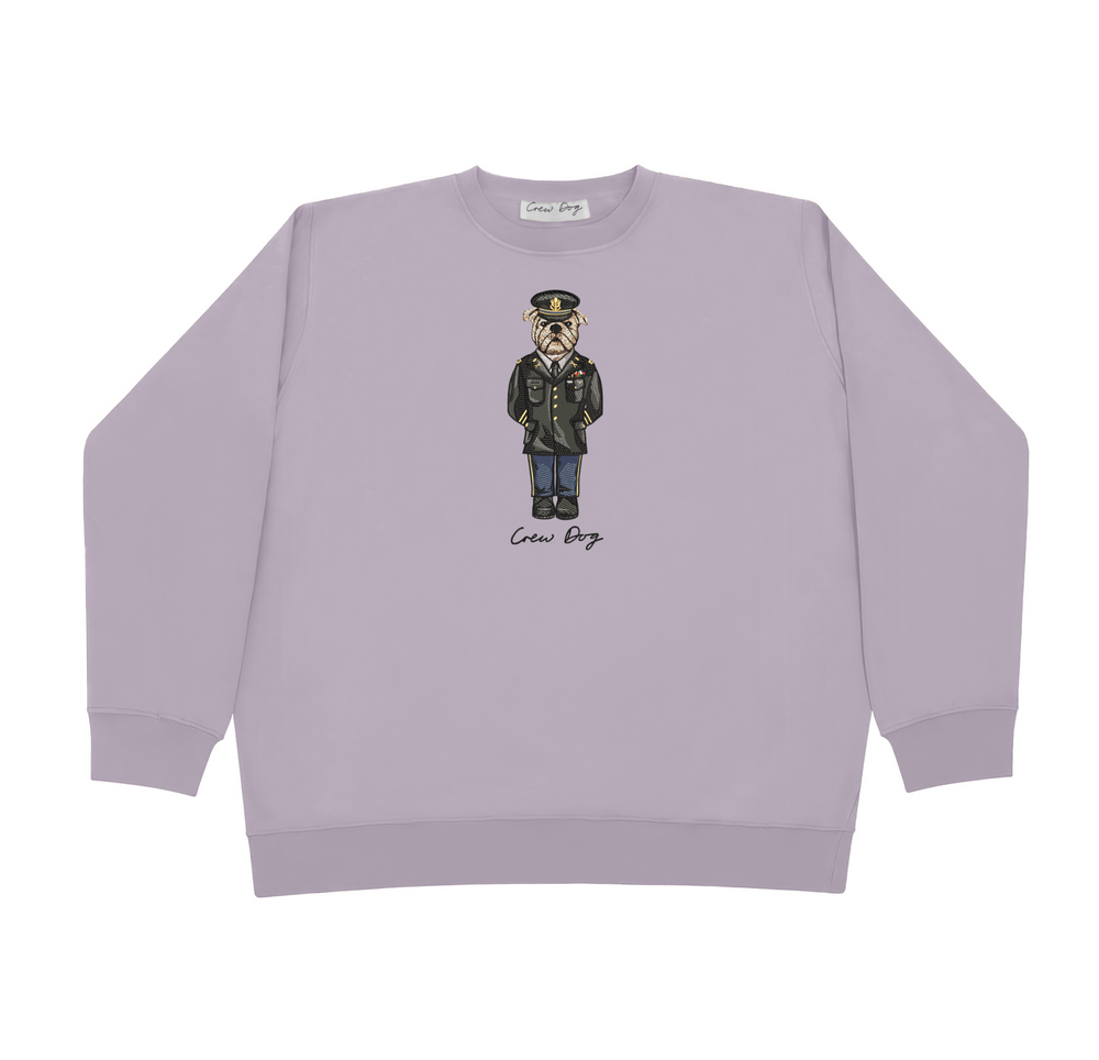 Army Service Uniform Embroidered Crewneck