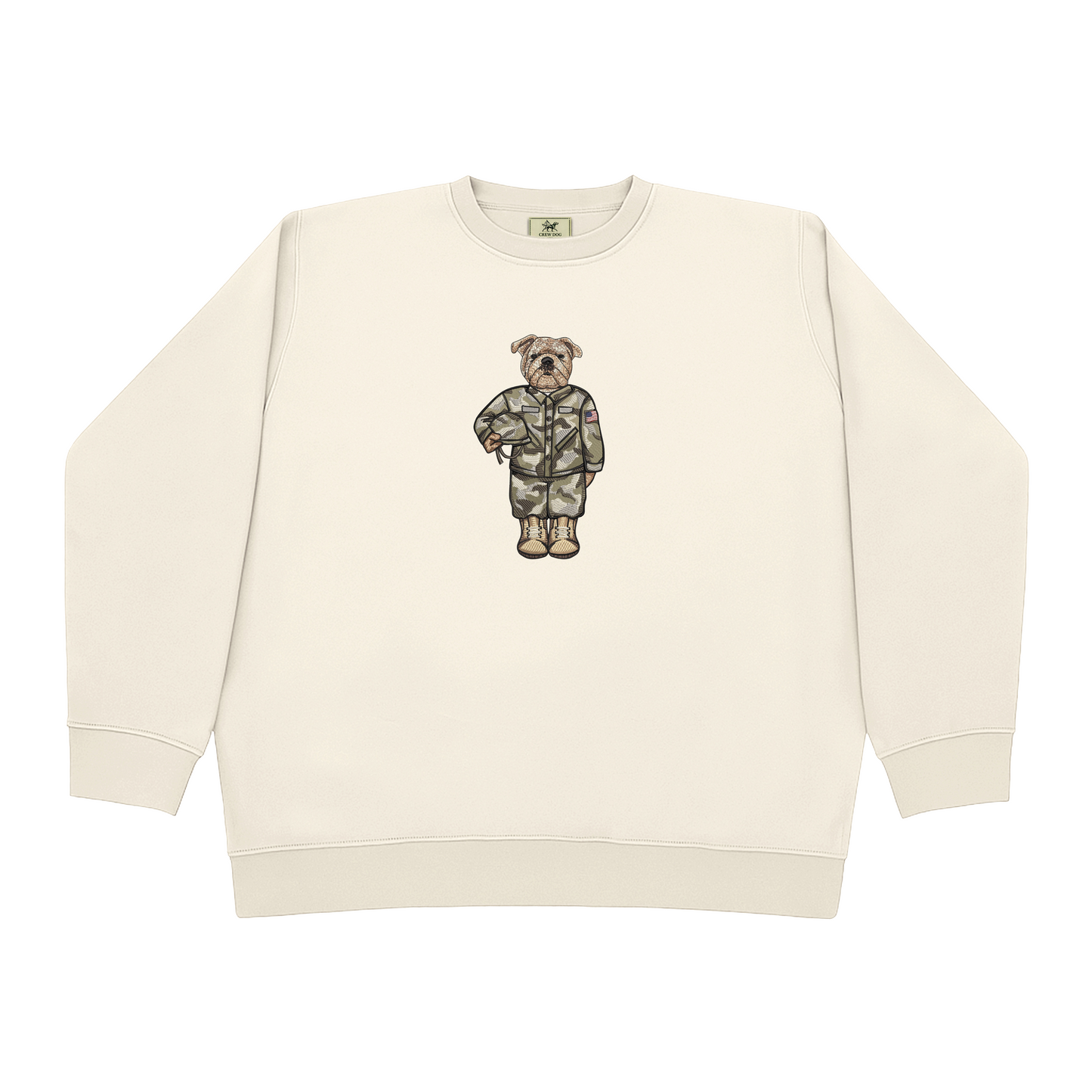 Army Operational Camo Embroidered Crewneck