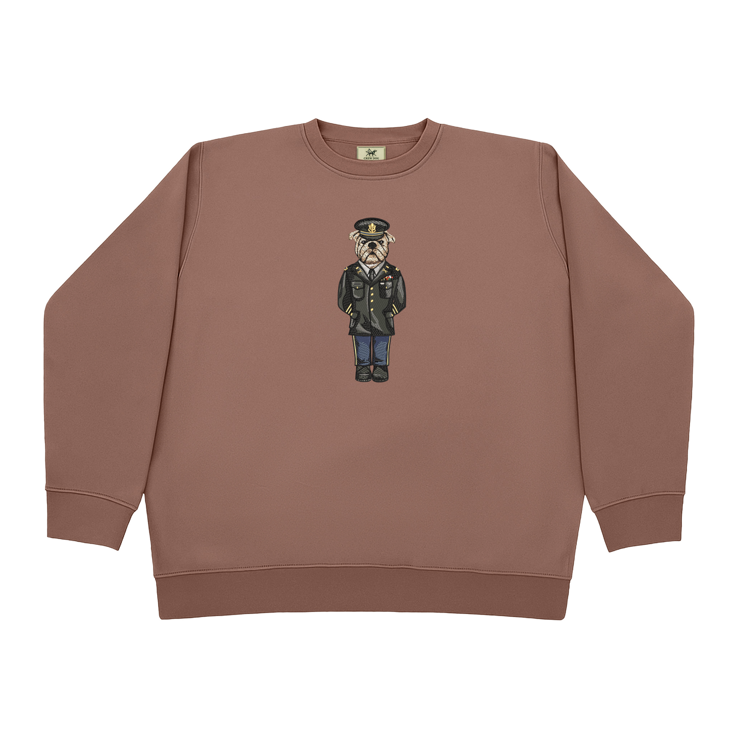 Army Service Uniform Embroidered Crewneck