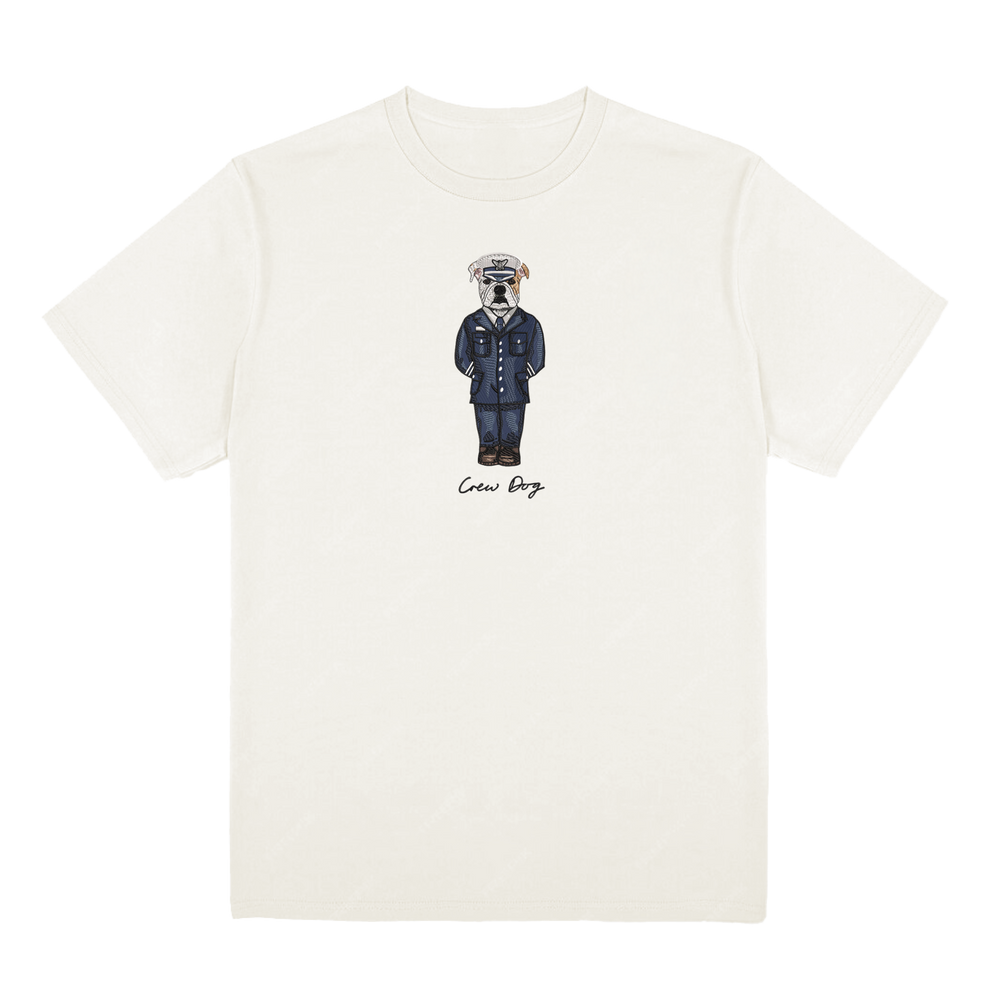 Coast Guard Dress Uniform Embroidered Tee