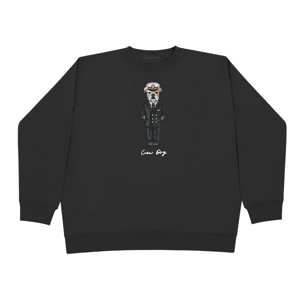 
                      
                        Navy Service Blues Embroidered Crewneck
                      
                    