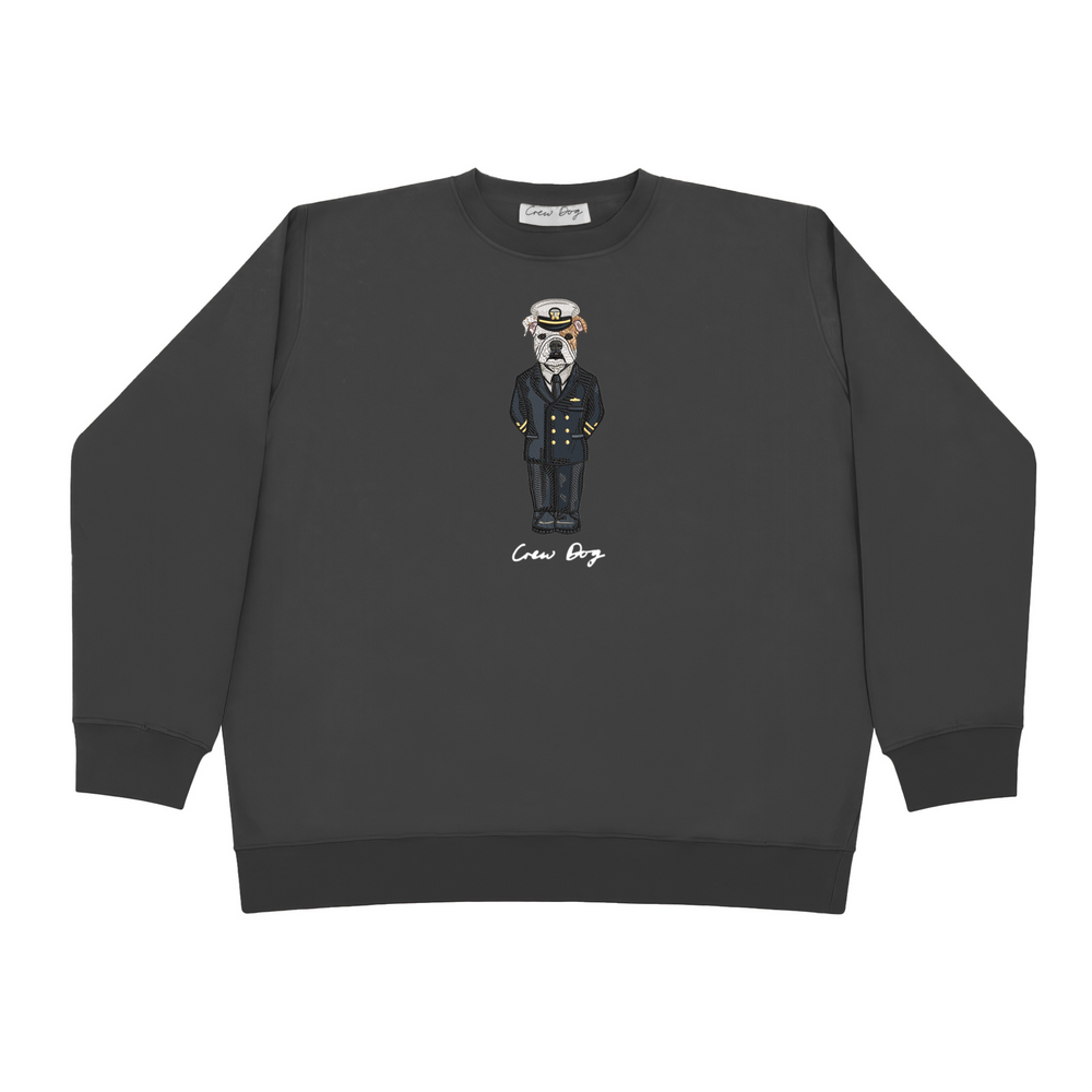 
                      
                        Navy Service Blues Embroidered Crewneck
                      
                    