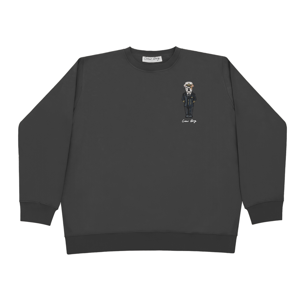 
                      
                        Navy Service Blues Embroidered Crewneck
                      
                    