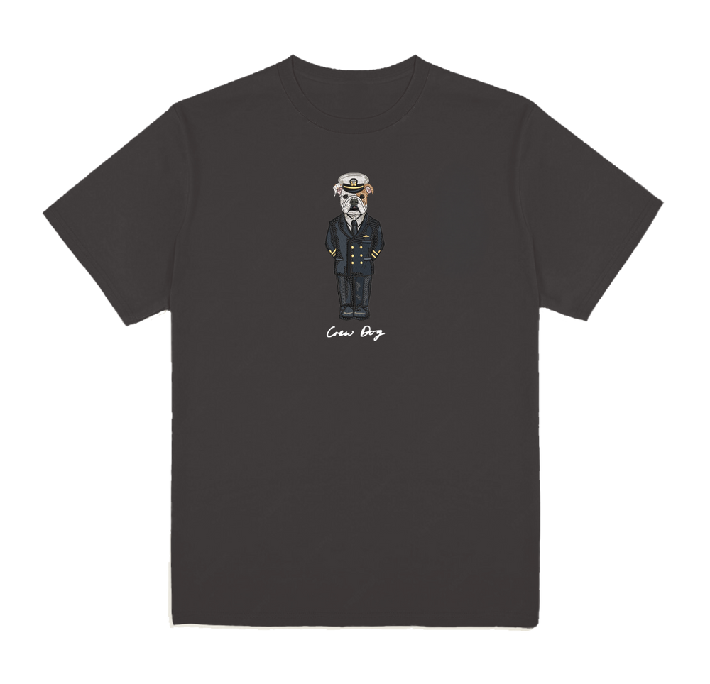 Navy Service Blues Embroidered Tee