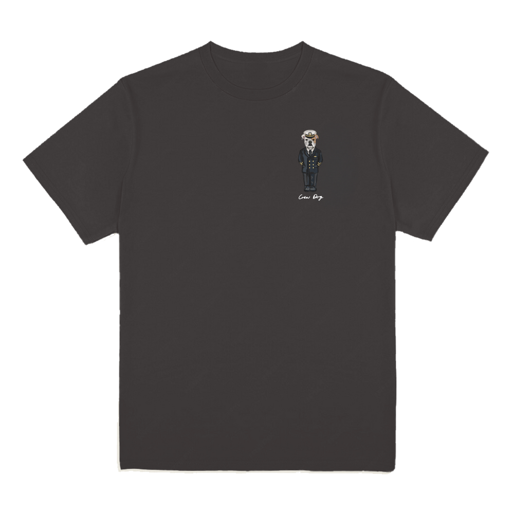 Navy Service Blues Embroidered Tee