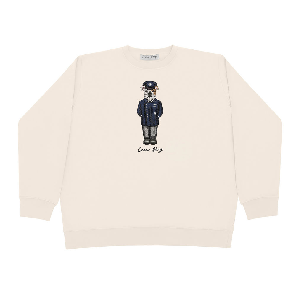 Space Force Dress Blues Embroidered Crewneck