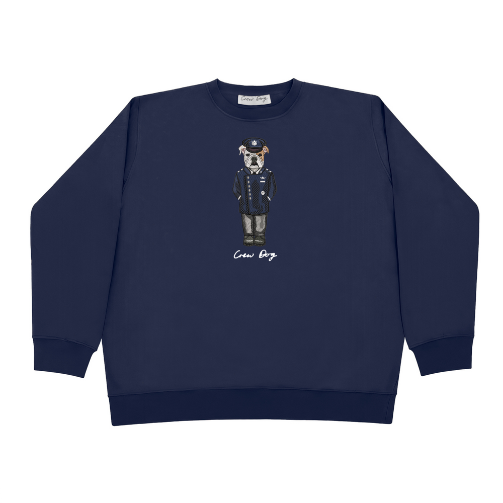 
                      
                        Space Force Dress Blues Embroidered Crewneck
                      
                    