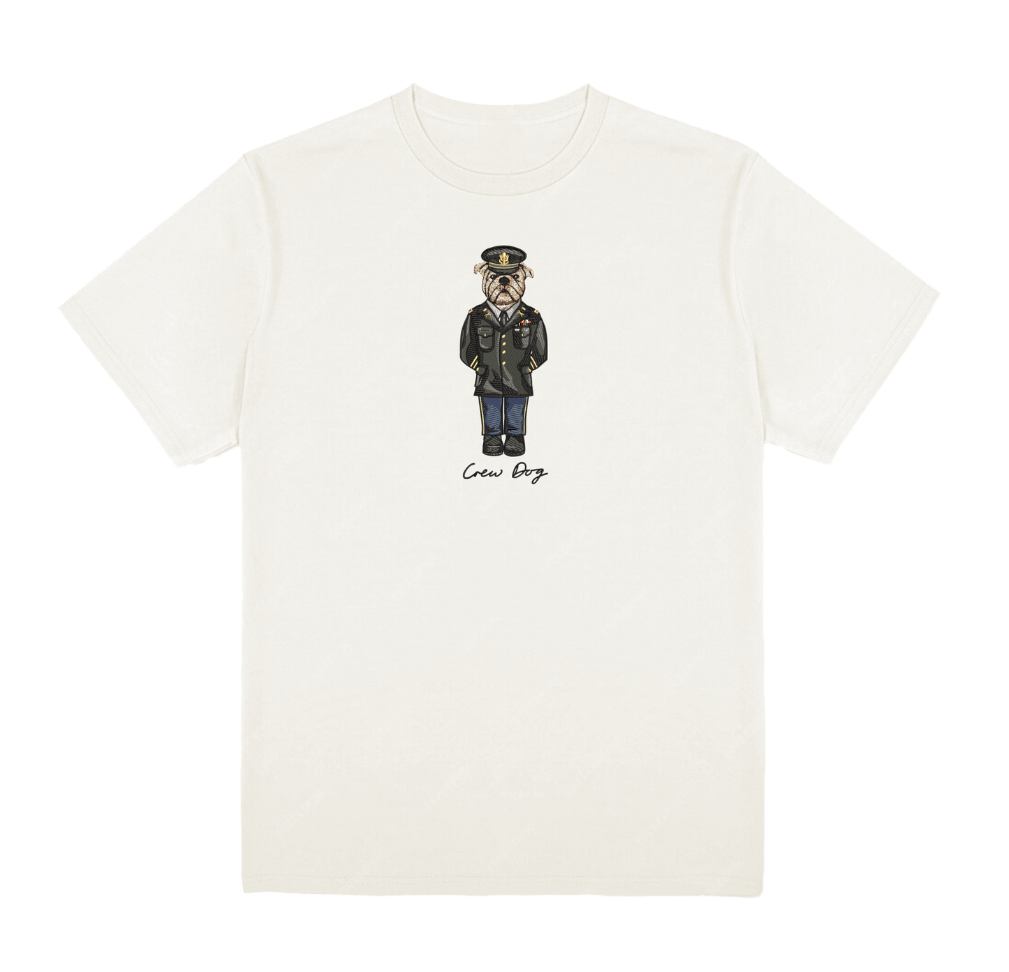 Army Service Uniform Embroidered Tee