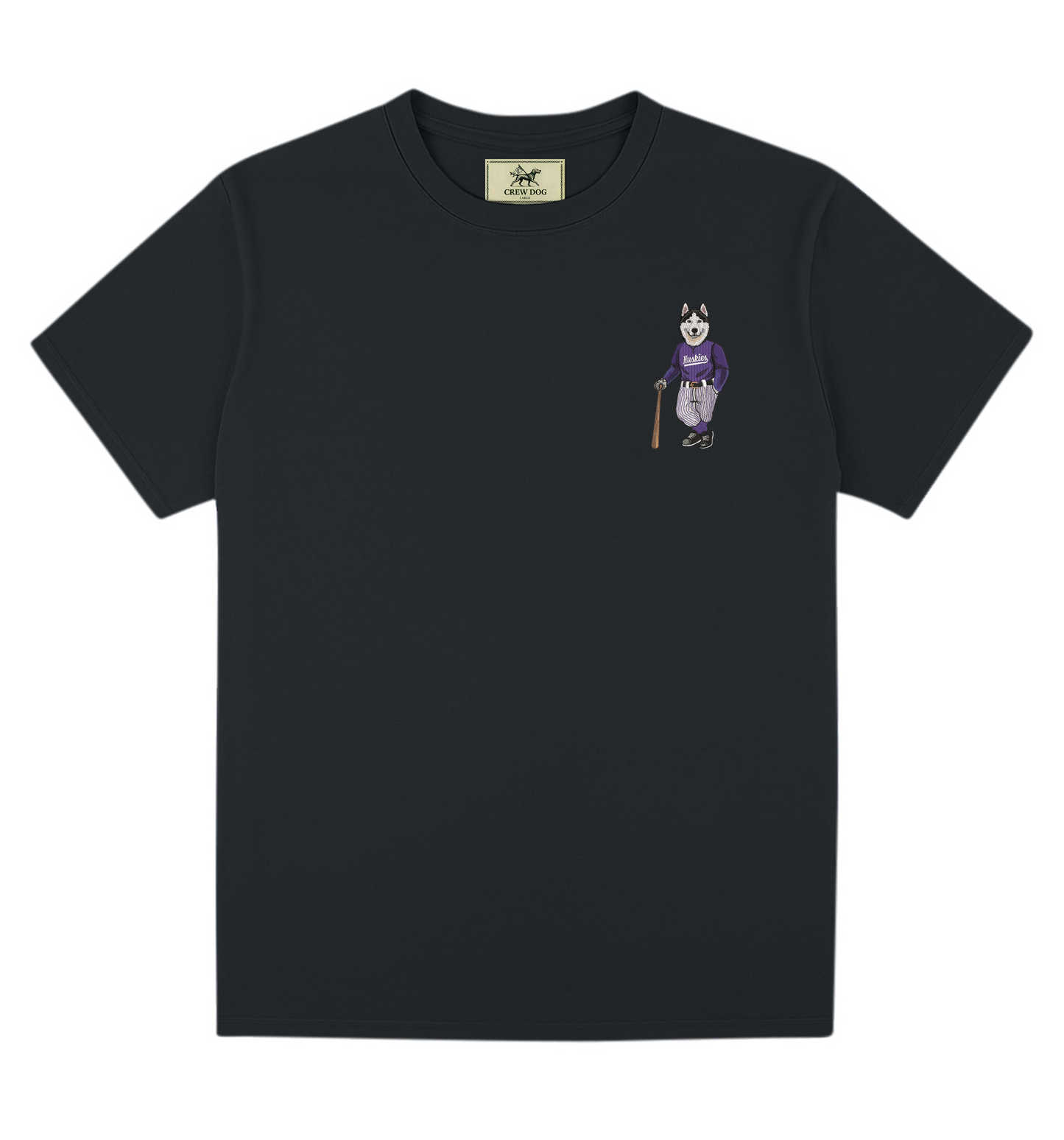 University of Washington Baseball Embroidered Tee