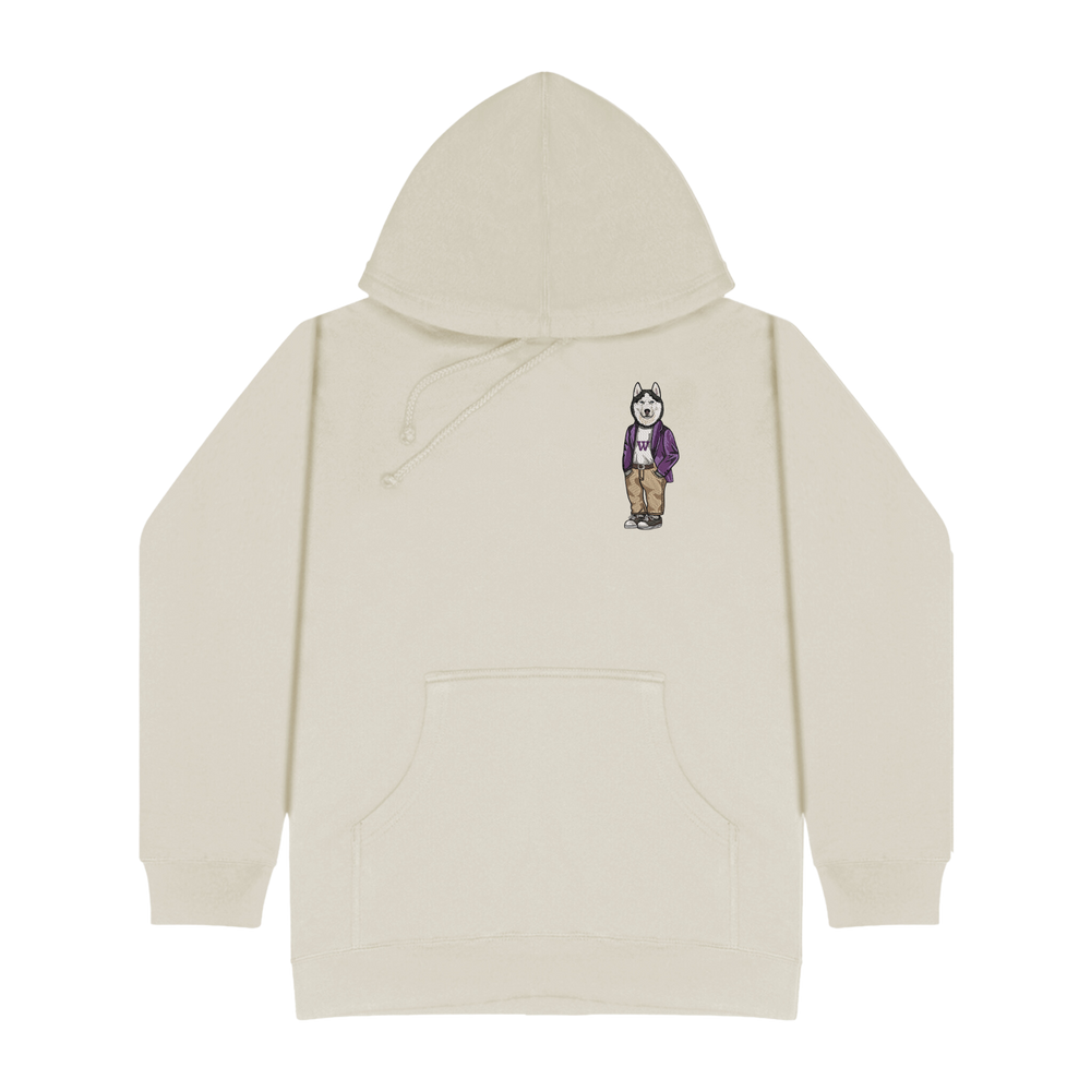 
                      
                        University of Washington Coat Embroidered Hoodie
                      
                    
