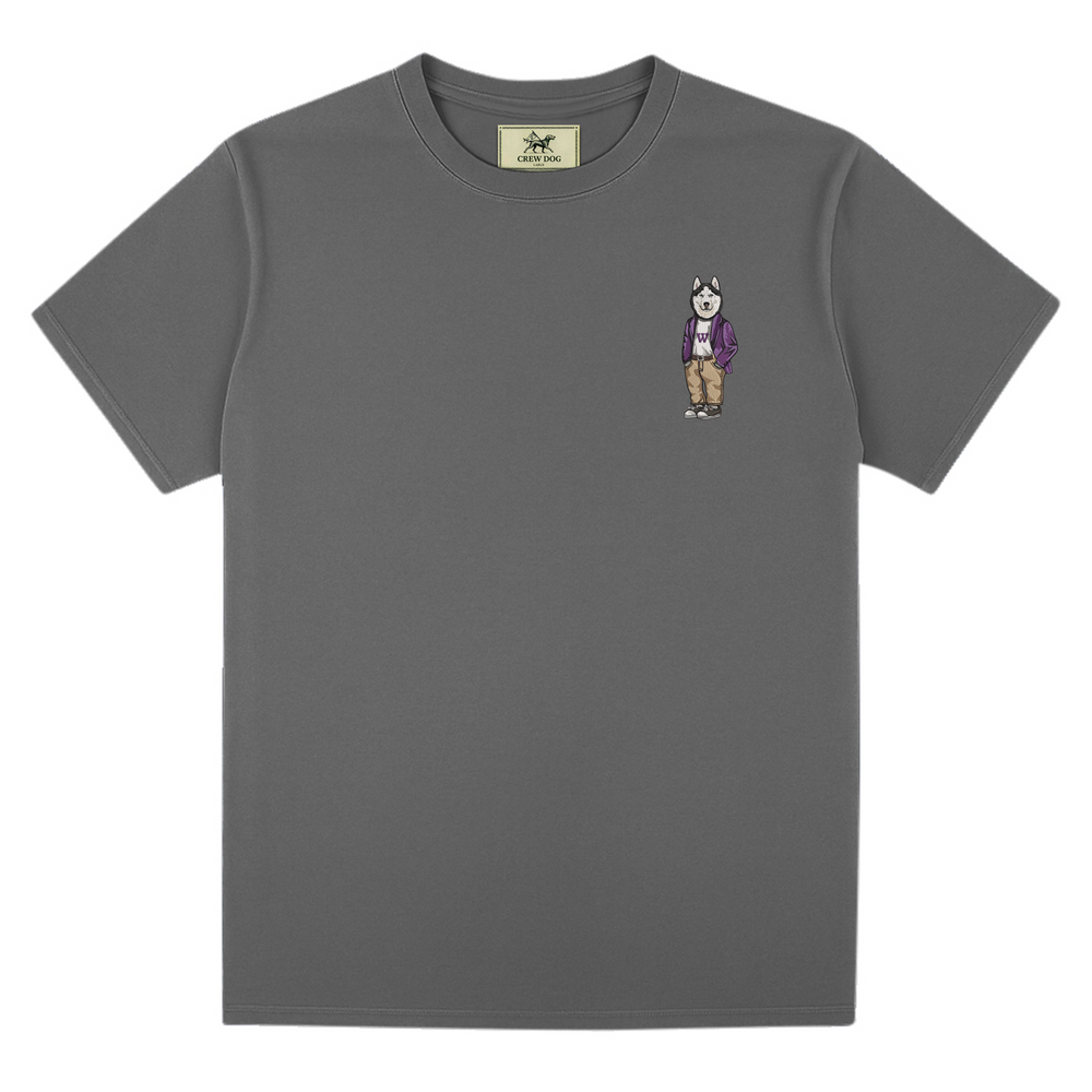 
                      
                        University of Washington Coat Embroidered Tee
                      
                    