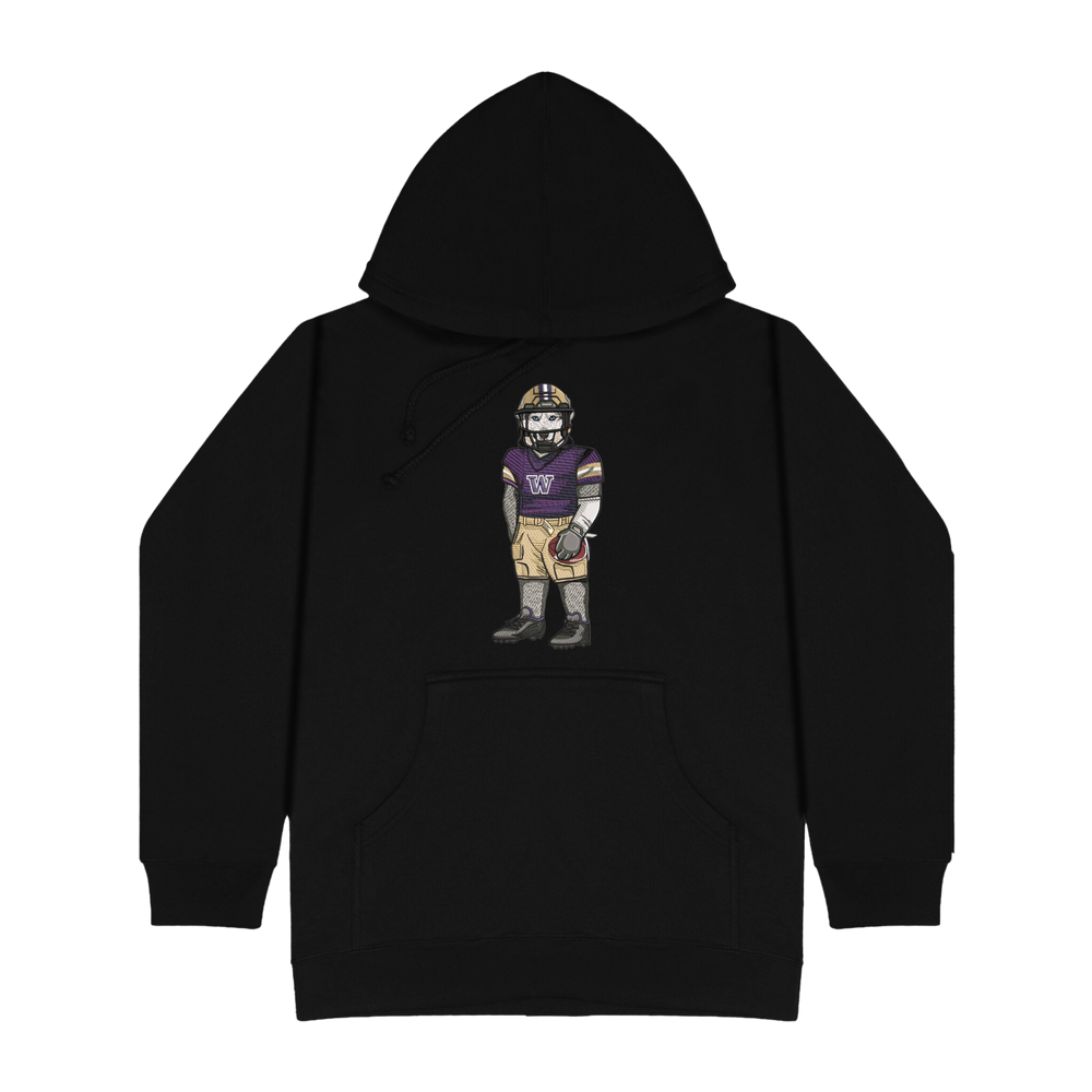 
                      
                        University of Washington Football Embroidered Hoodie
                      
                    