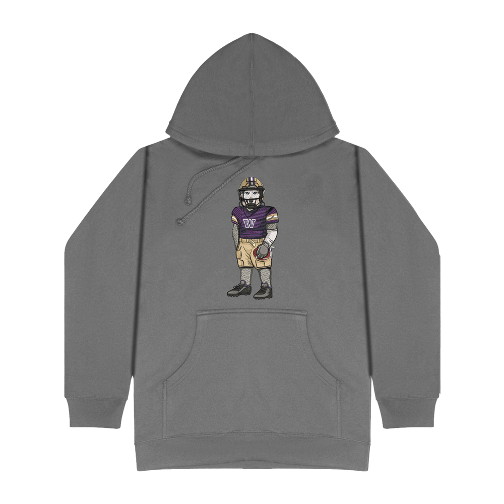 
                      
                        University of Washington Football Embroidered Hoodie
                      
                    
