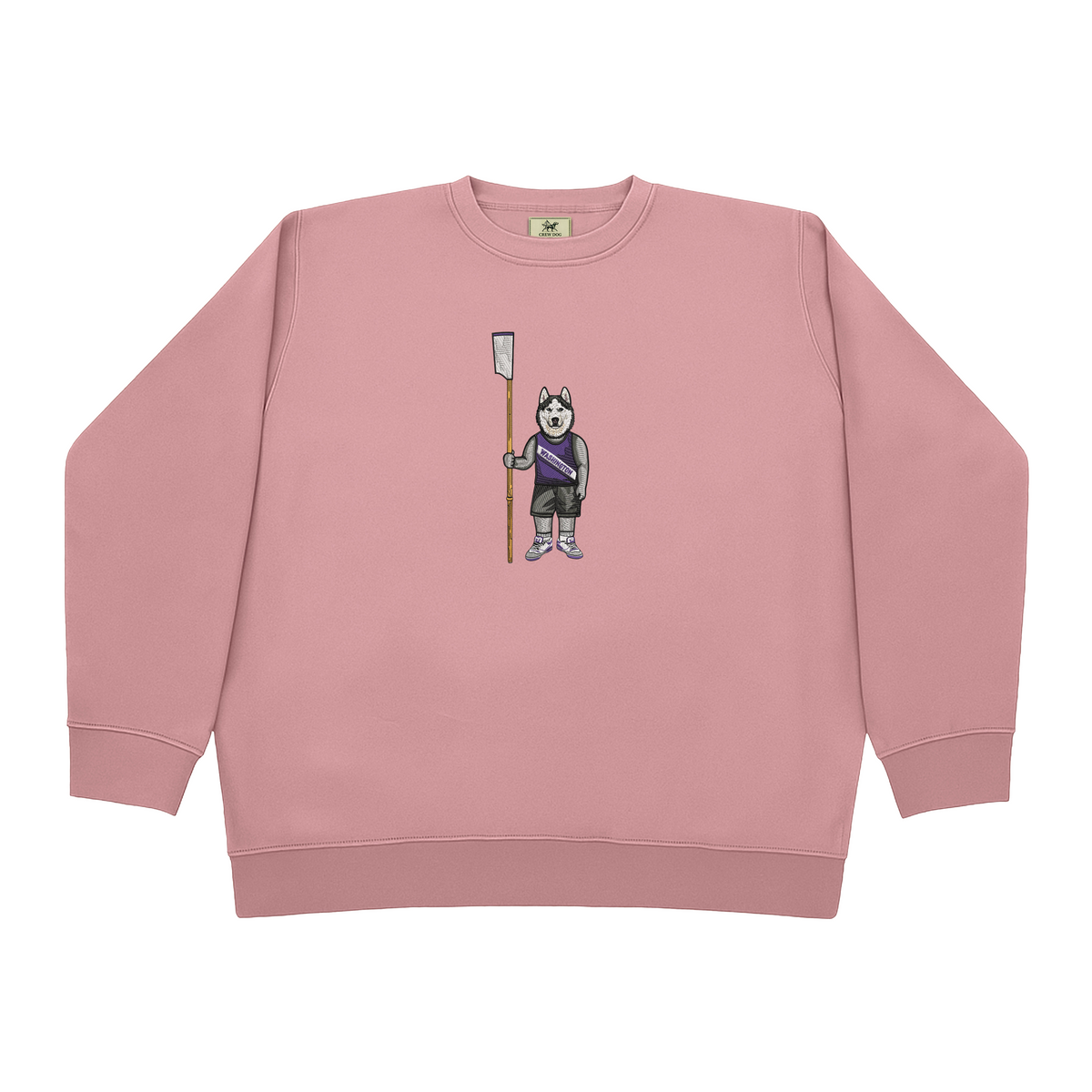 Washington Rowing Pink Crewneck