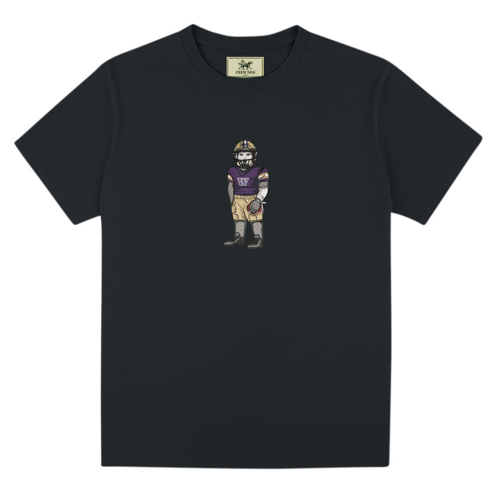
                      
                        University of Washington Football Embroidered Tee
                      
                    