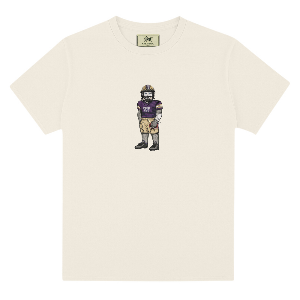 
                      
                        University of Washington Football Embroidered Tee
                      
                    