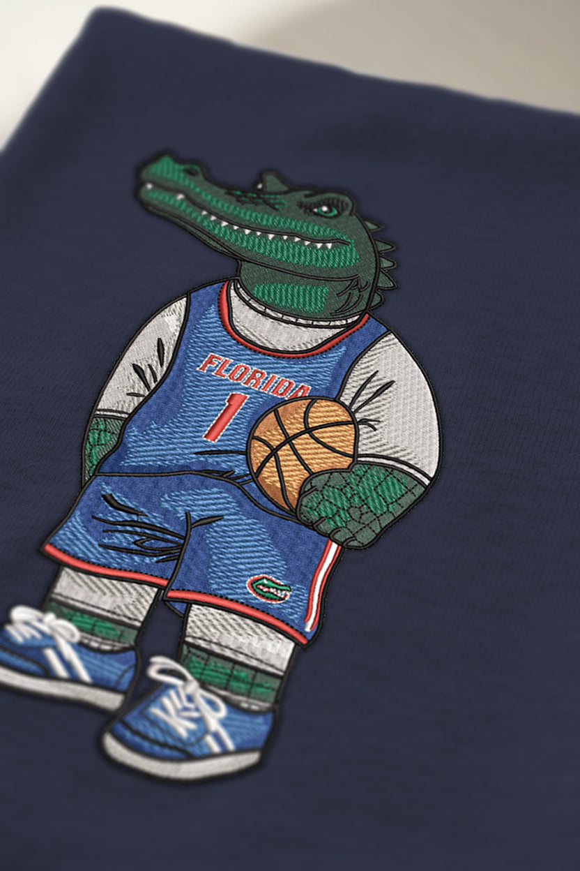 University of Florida Basketball Embroidered Tee