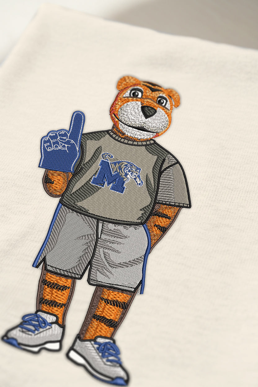 University of Memphis Embroidered Tee