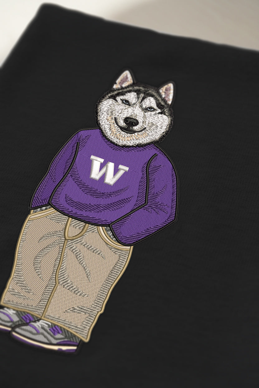 University of Washington Sweater Embroidered Tee