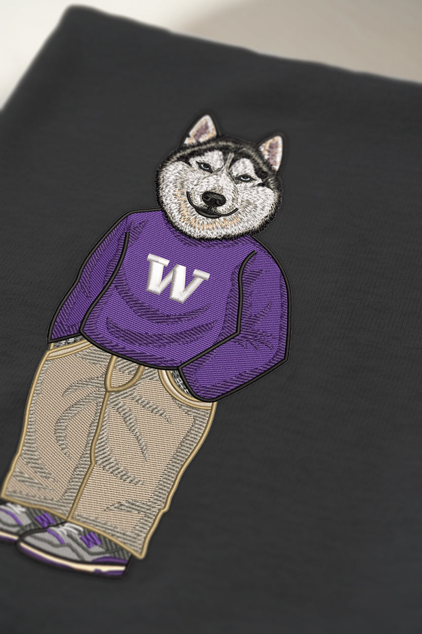 University of Washington Sweater Embroidered Hoodie