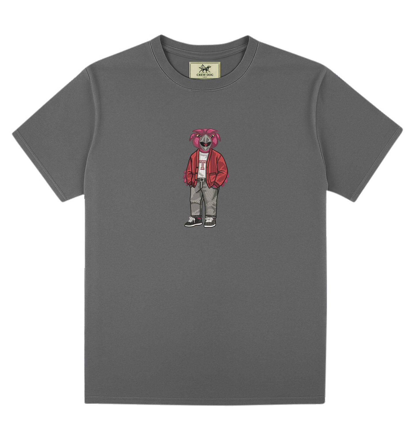 Temple University Sweater Embroidered Tee