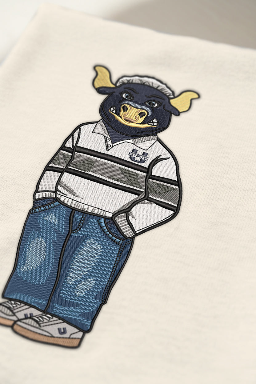 Utah State University Original Embroidered Crewneck