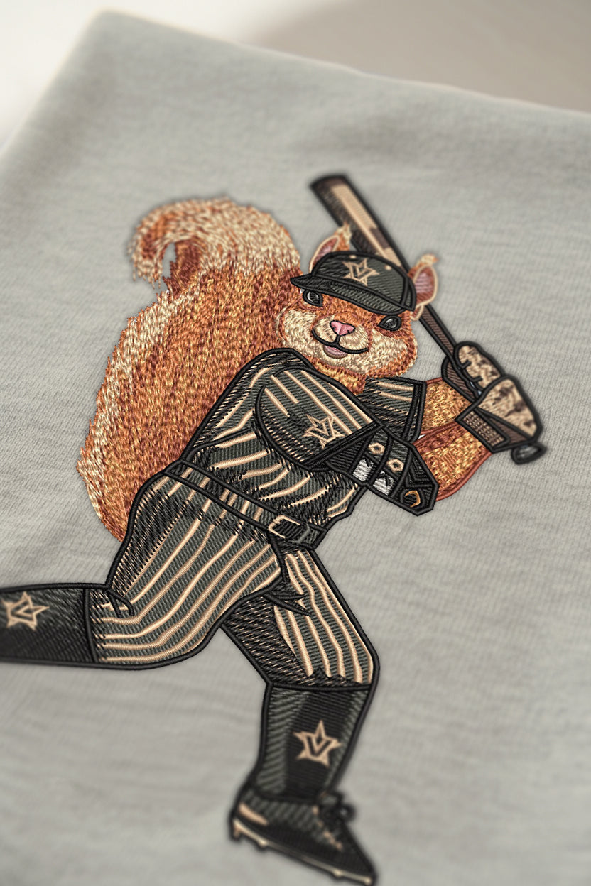 Vanderbilt Baseball Embroidered Hoodie