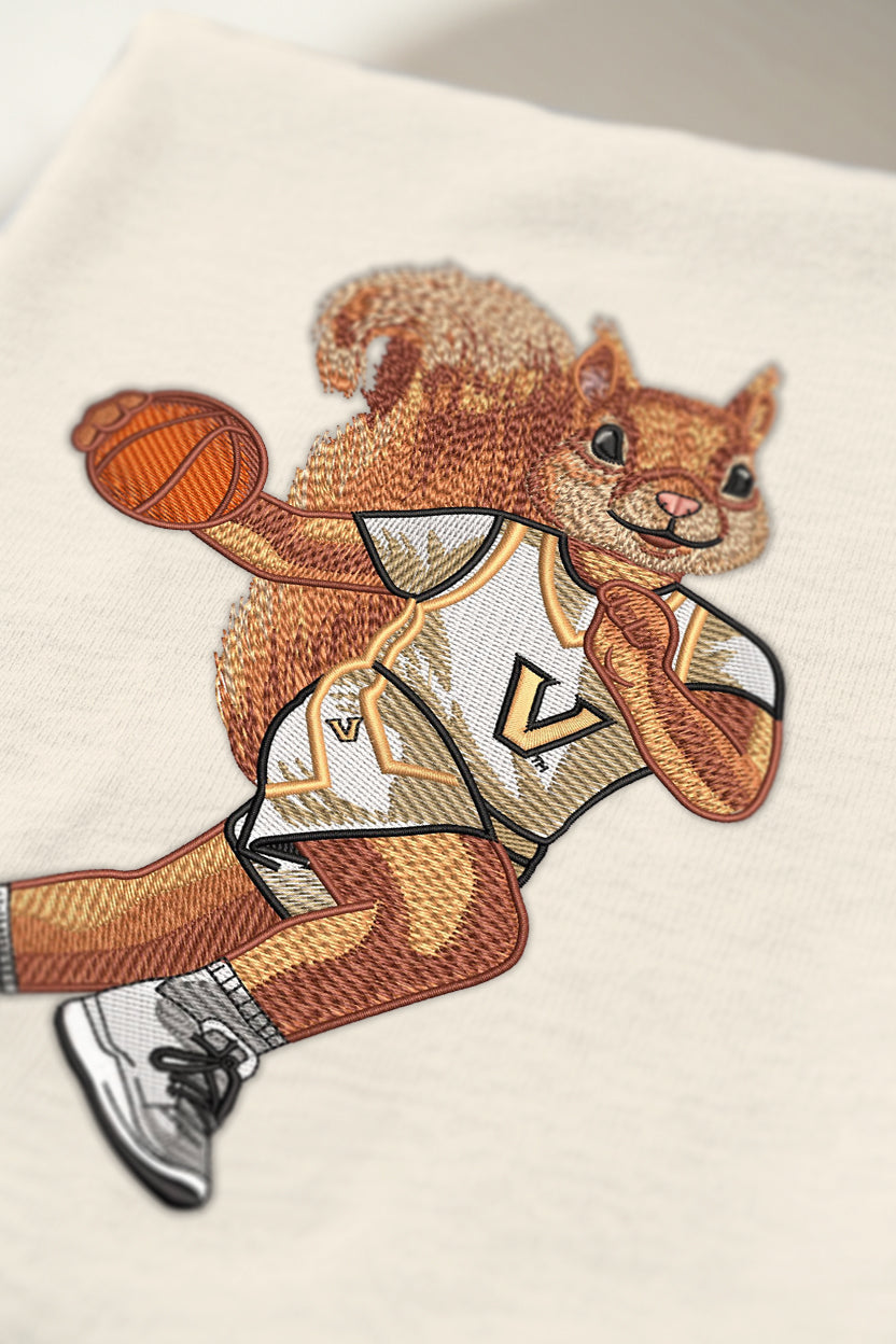 Vanderbilt Women's Basketball Embroidered Hoodie