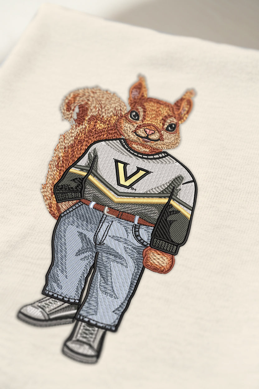 Miss Vandy Embroidered Crewneck