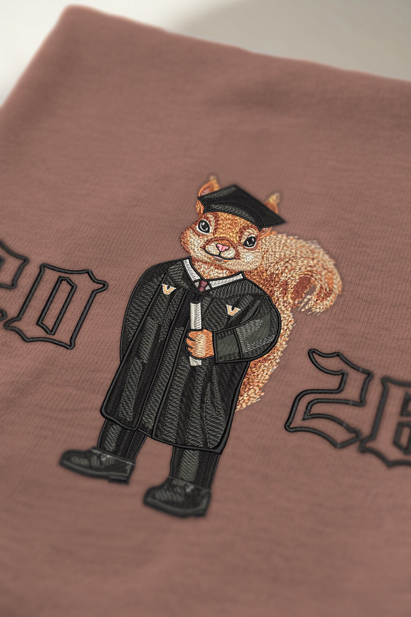 Vanderbilt Graduation 2026 Embroidered Crewneck