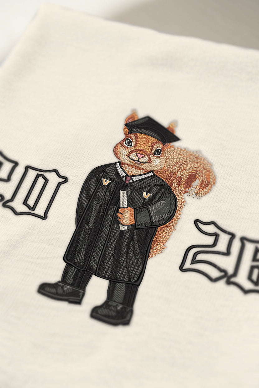 Vanderbilt Graduation 2026 Embroidered Hoodie