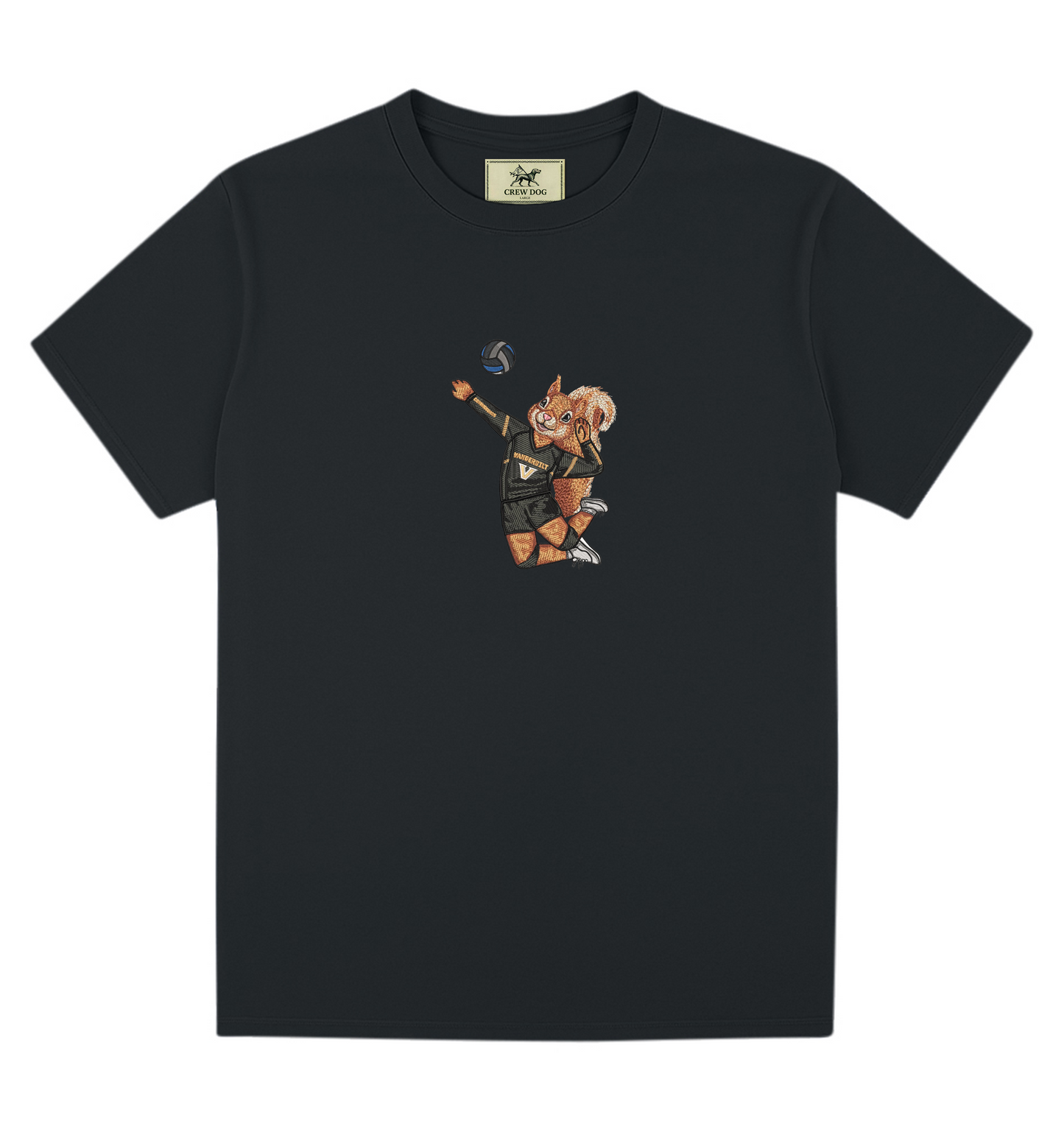 Vanderbilt Volleyball Embroidered Tee