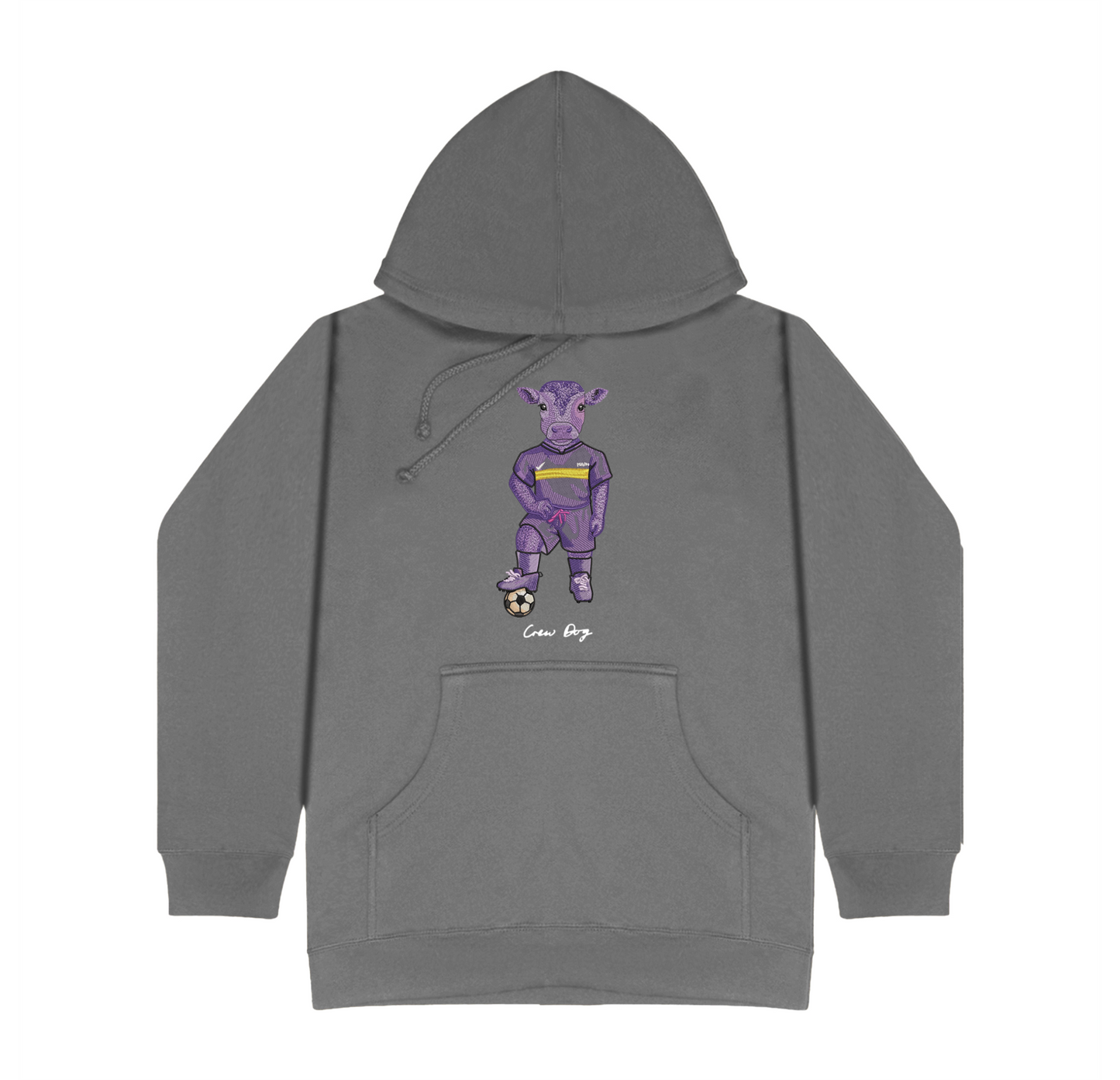 Williams Men's Soccer Embroidered Hoodie