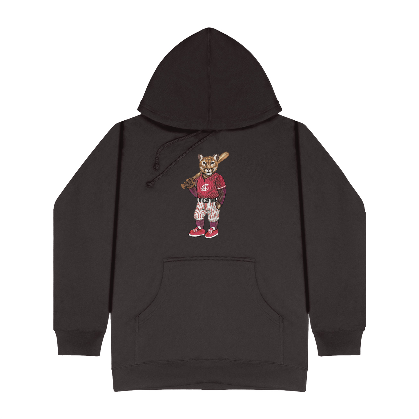 WSU Baseball Embroidered Hoodie