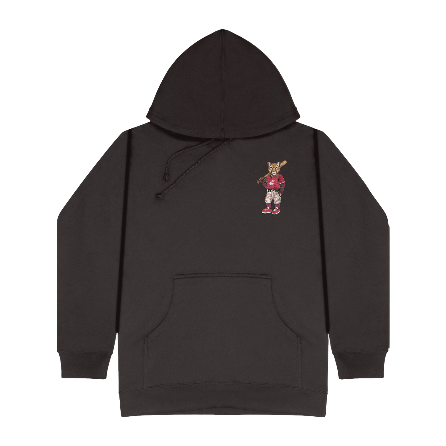 WSU Baseball Embroidered Hoodie