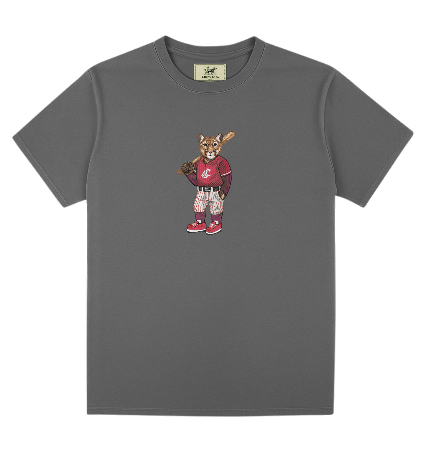 WSU Baseball Embroidered Tee