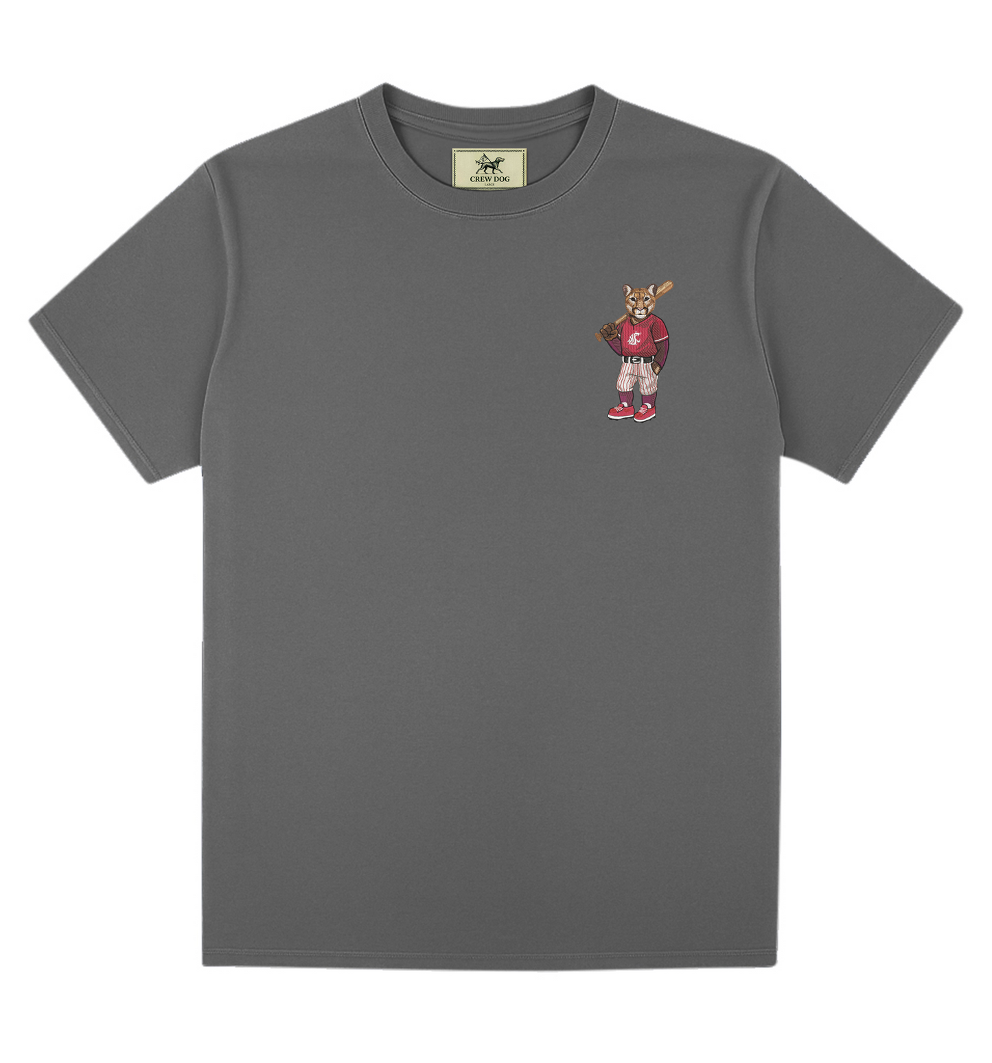 WSU Baseball Embroidered Tee