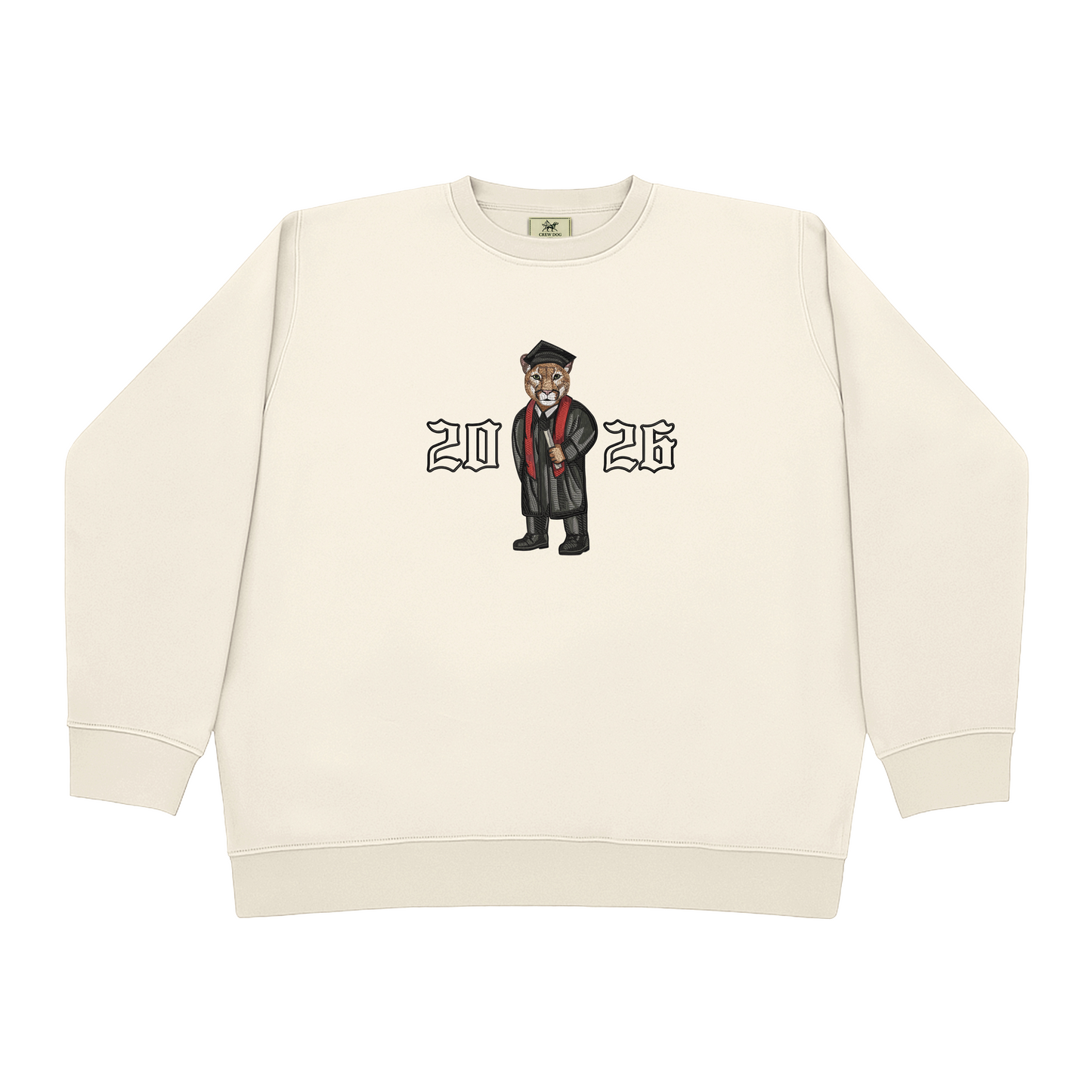 WSU Graduation 2026 Embroidered Crewneck