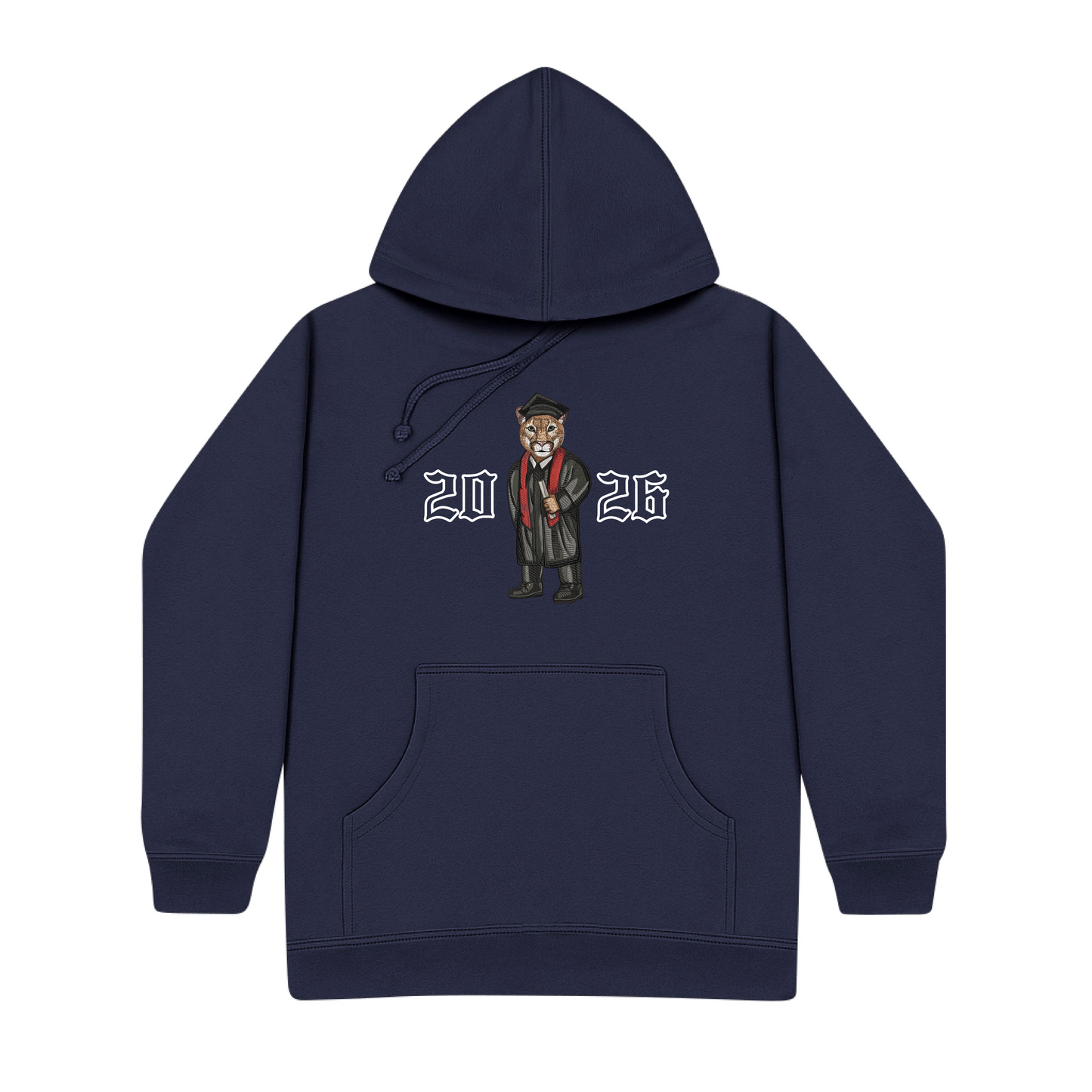 WSU Graduation 2026 Embroidered Hoodie