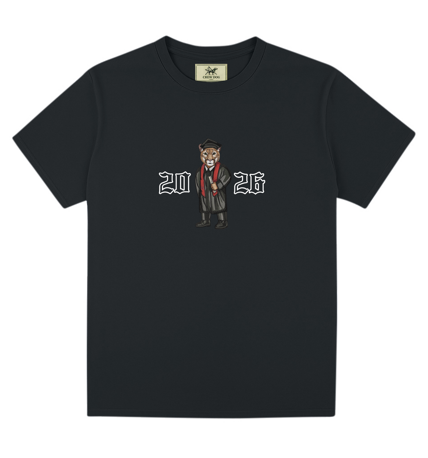WSU Graduation 2026 Embroidered Tee