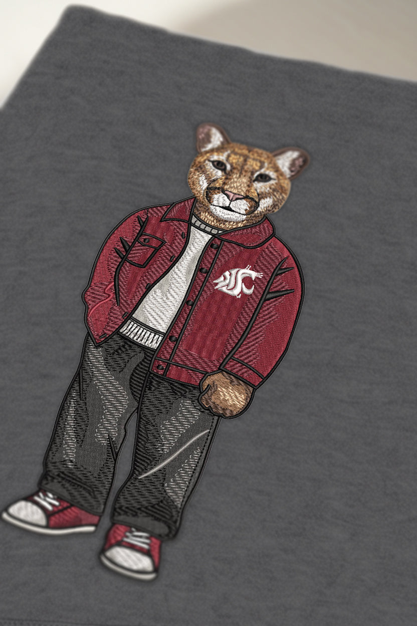 WSU Jacket Embroidered Hoodie